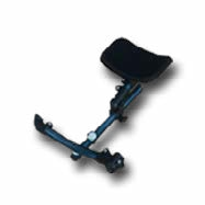 photo of a wheelchair headrest