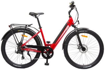 photo of an electric discovery bike